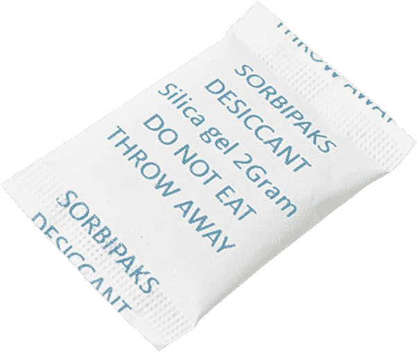 Sorbipaks Silica Gel Packets