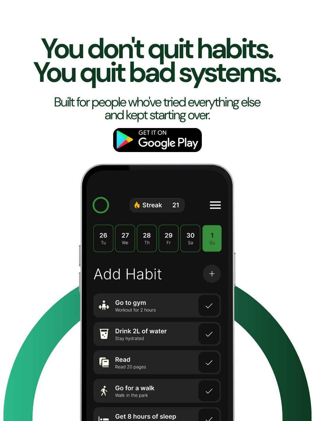 Steady: Build Habits That Actually Stick gallery image