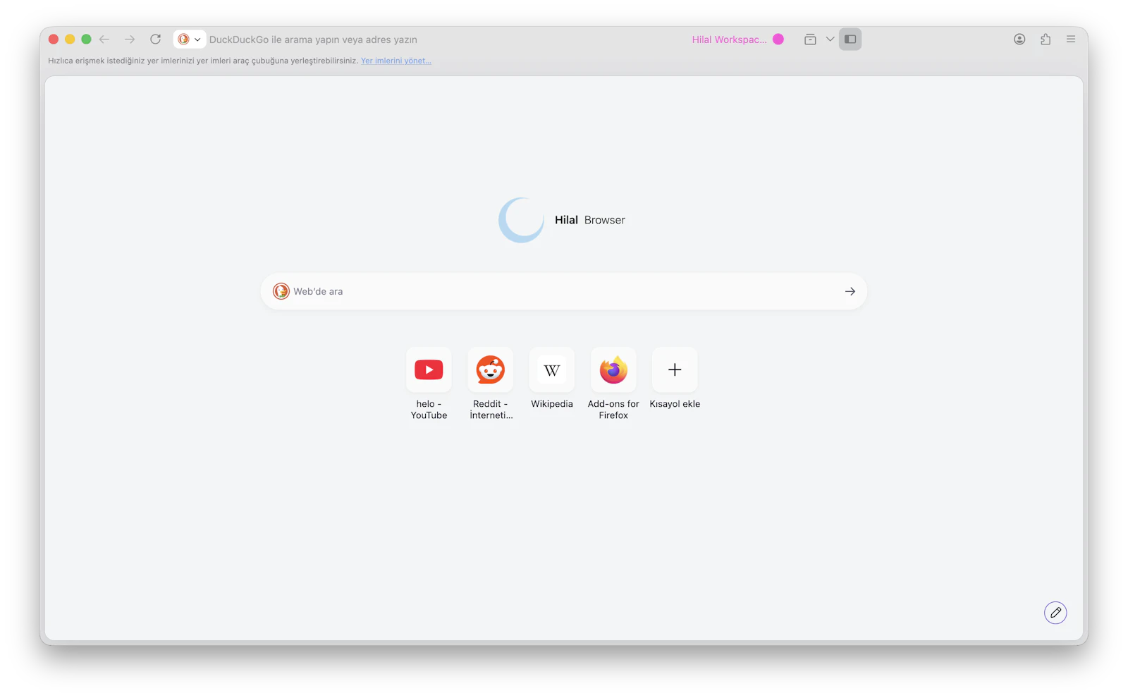 Hilal Browser screenshot 5