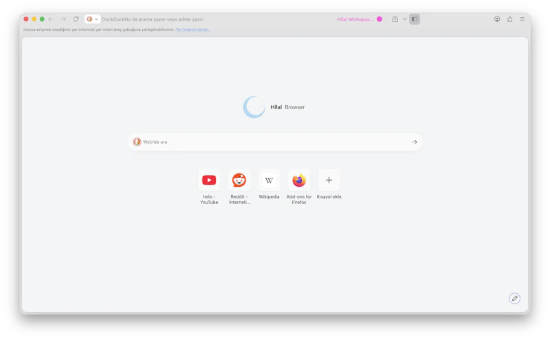 Hilal Browser screenshot 5