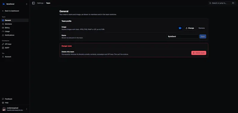 ByteSend screenshot 4