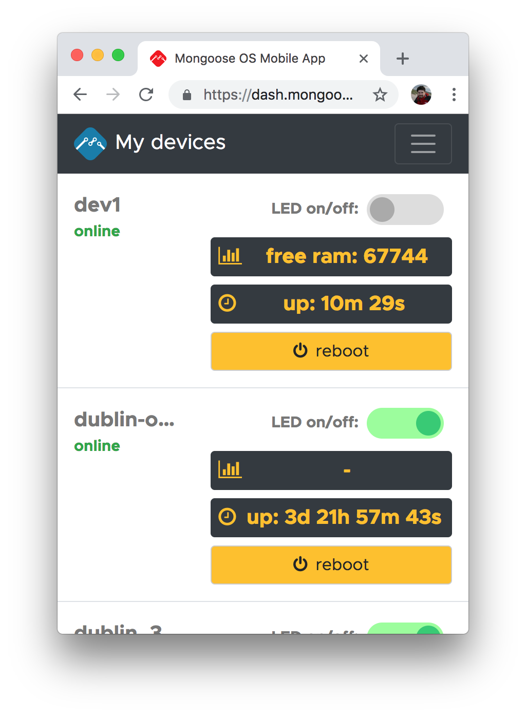 Mongoose OS gallery image