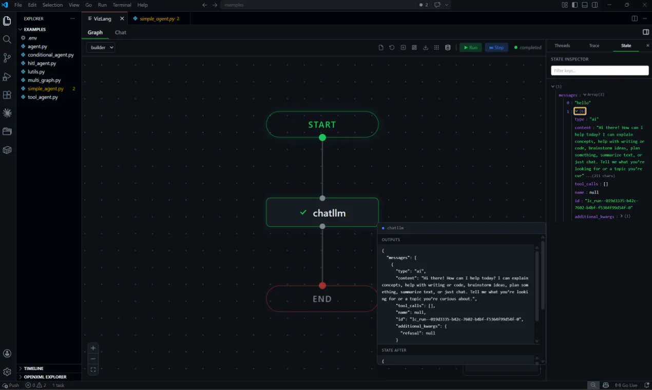 VizLang - Speedup your Agent Development gallery image