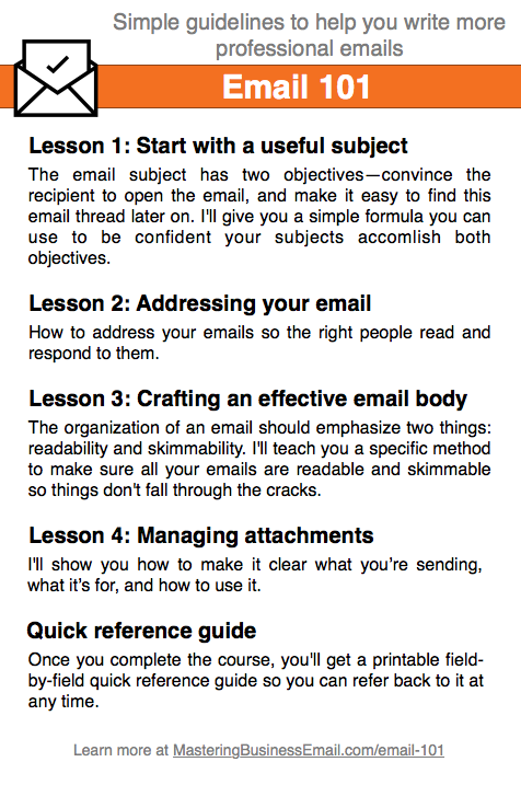 Email 101: A free email course gallery image