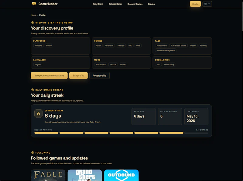 GameHubber screenshot 5