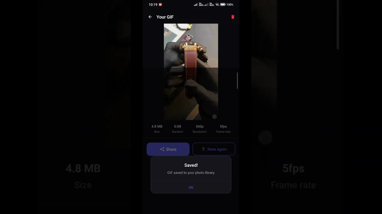 GifDrop: Video to GIF Maker gallery image