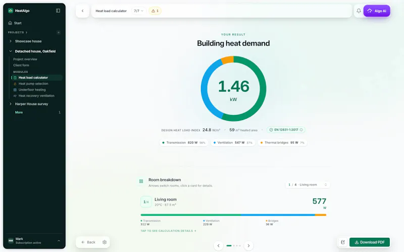 HeatAlgo screenshot 5