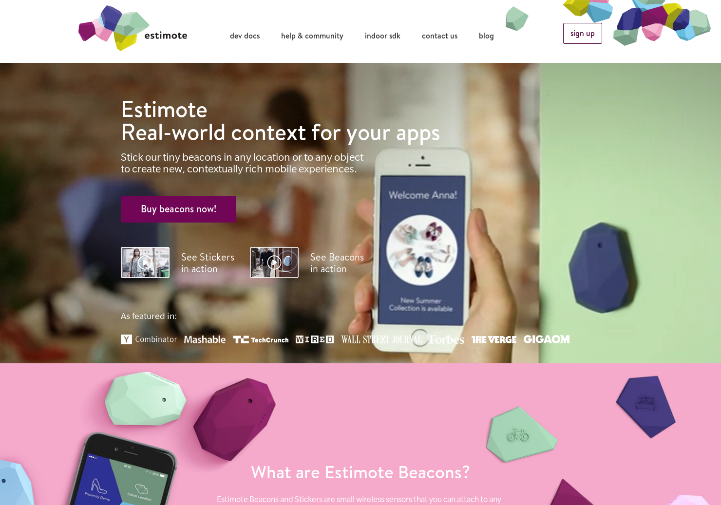 Estimote Beacons