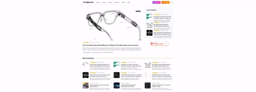 Ai Daily News - AI Tools Marketplace
