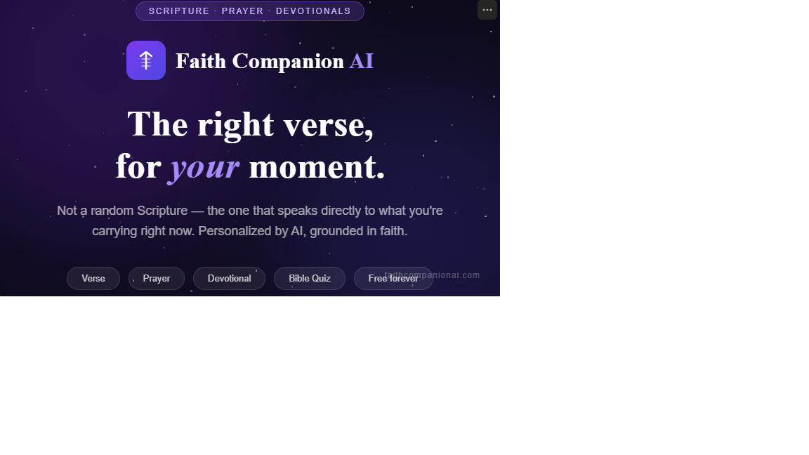 Faith Companion AI gallery image