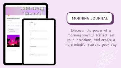 The Journal Hub Notion Template gallery image