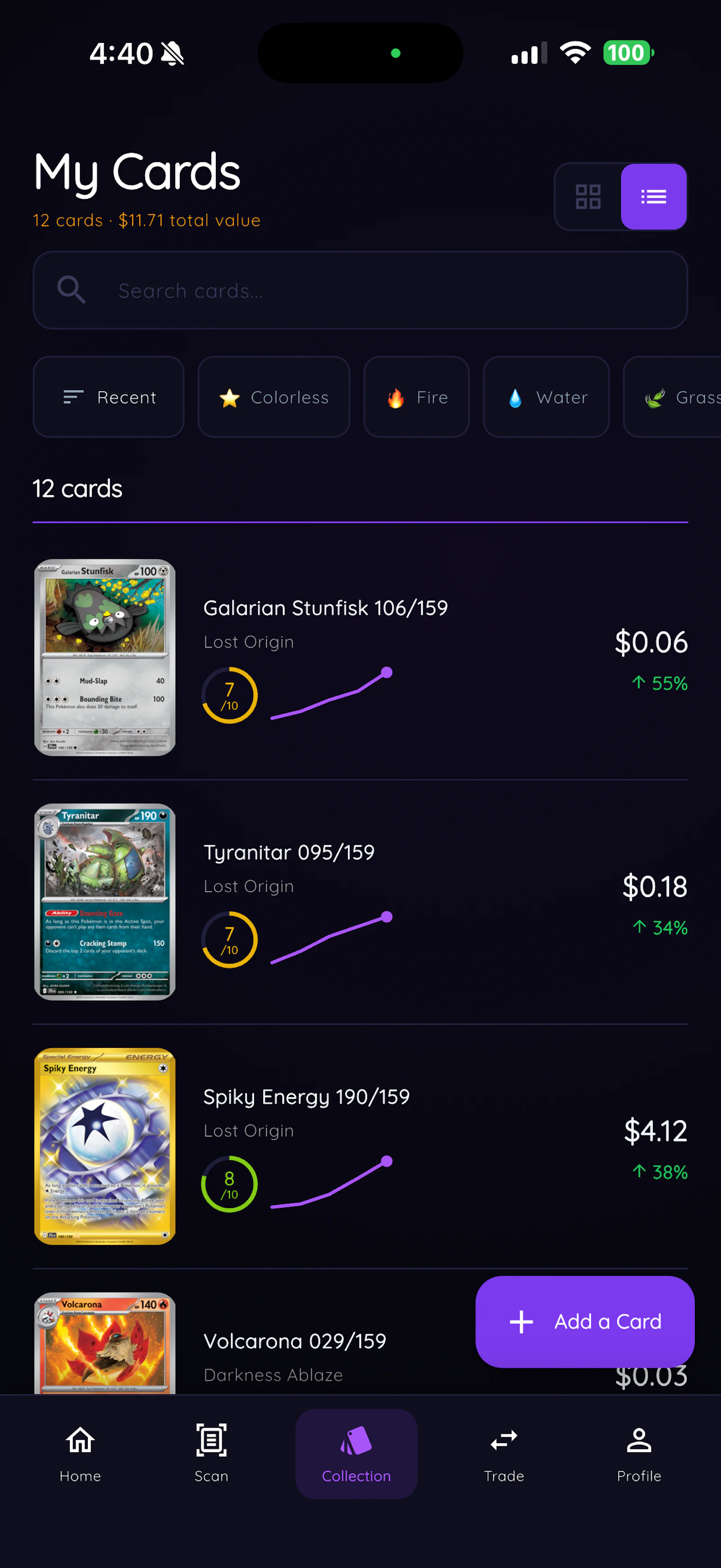PokéVault: Card Scan & Tracker screenshot 2