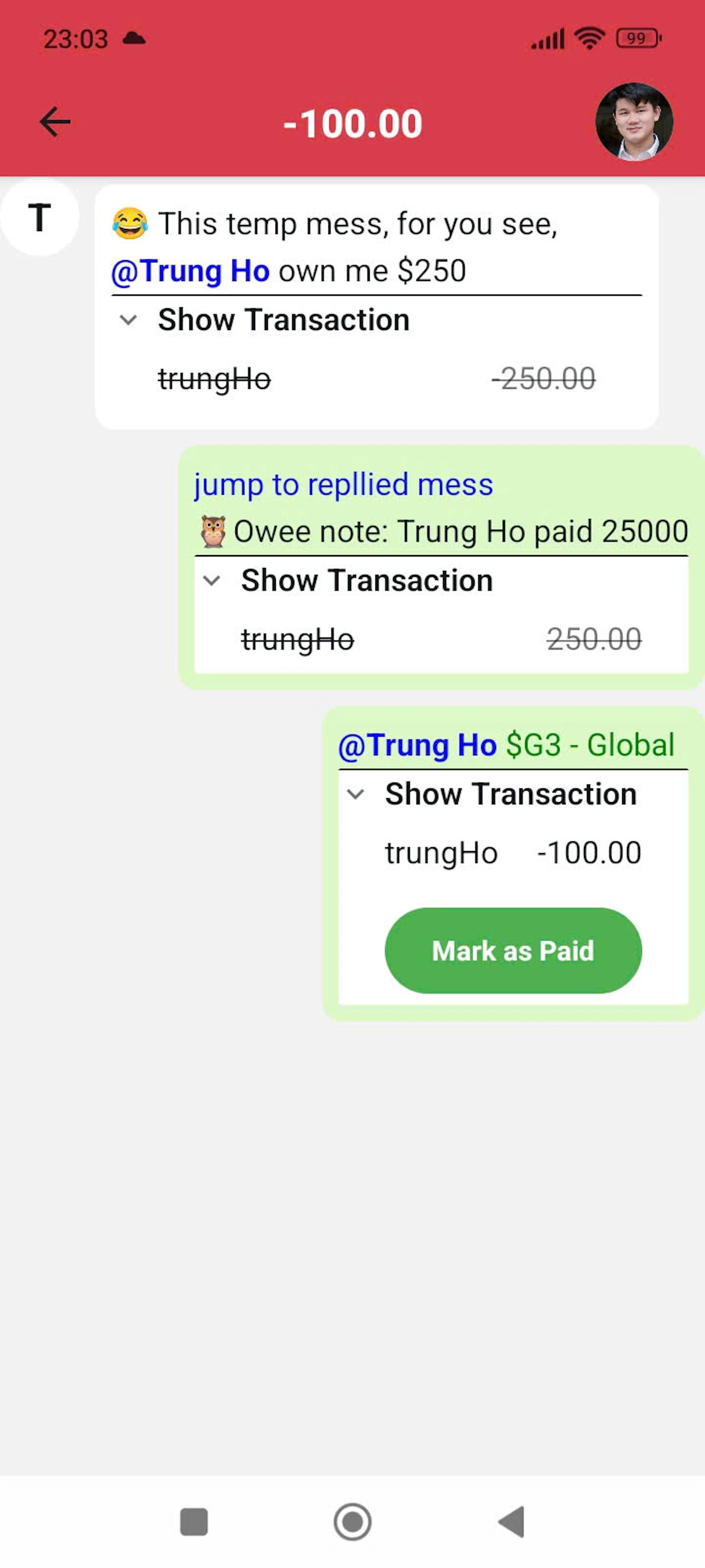 Detally screenshot 2