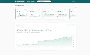 Real-time Financial Dashboard gallery image