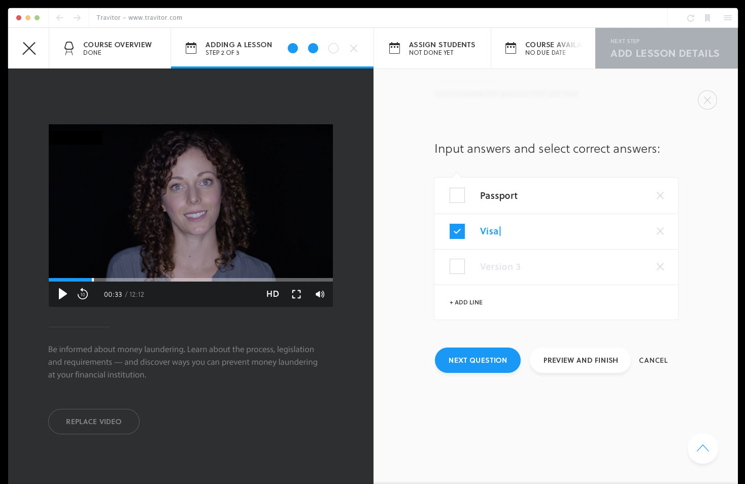 Travitor - Screenshot 4 showing product features and functionality