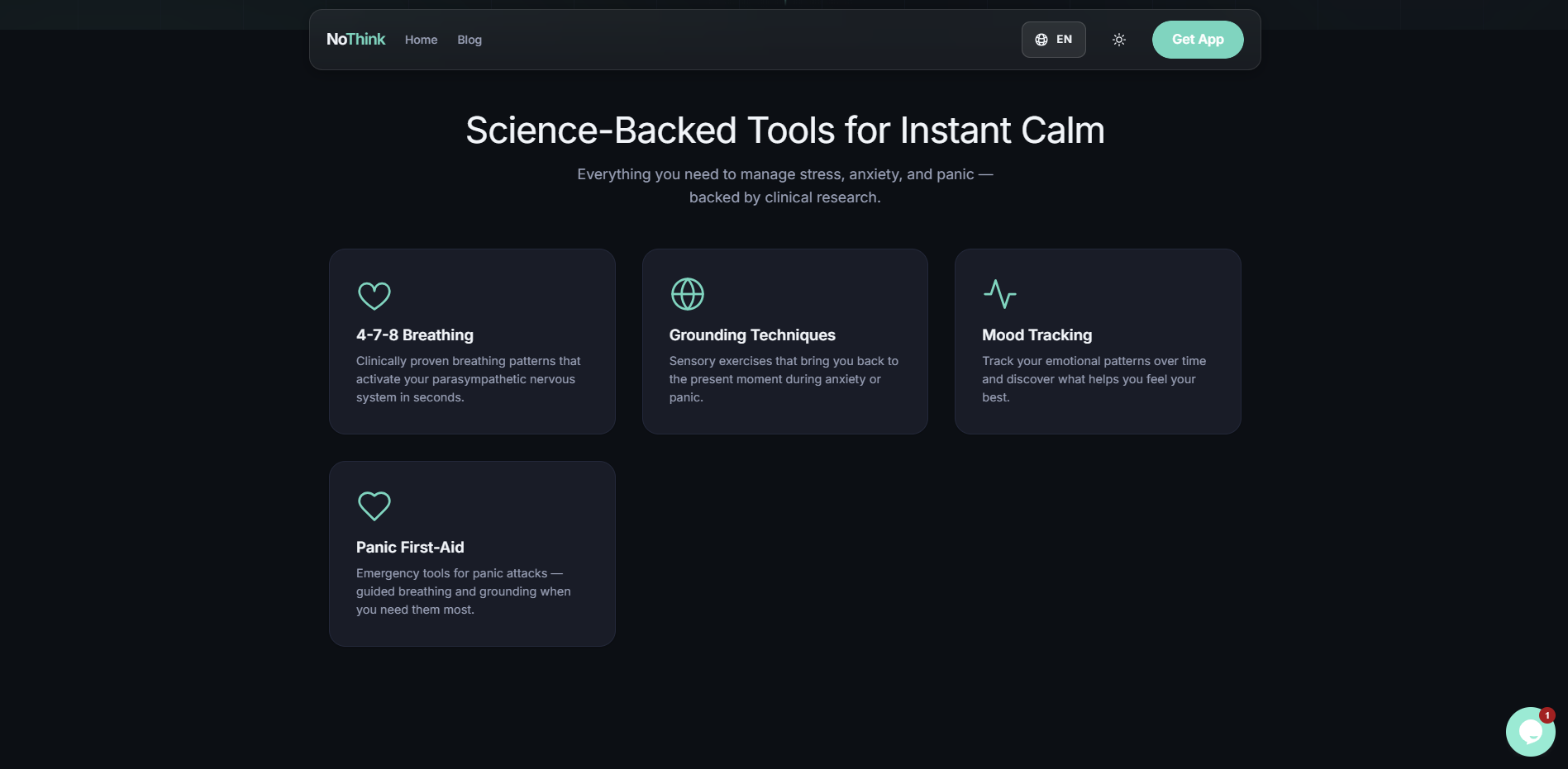 NoThink - Screenshot 3 showing product features and functionality