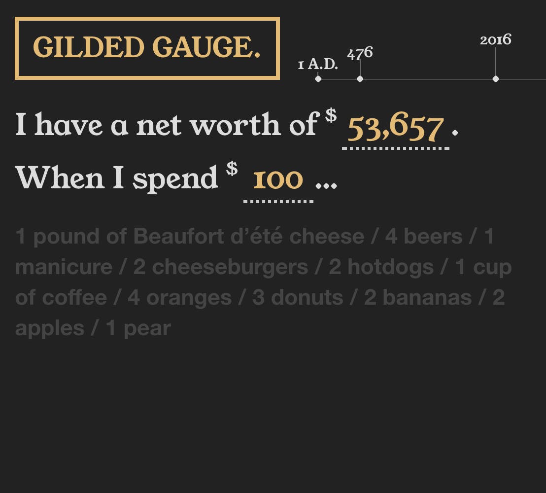 Gilded Gauge media 1