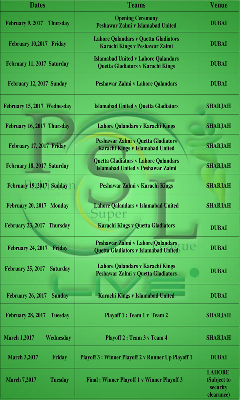 PSL LIVE gallery image