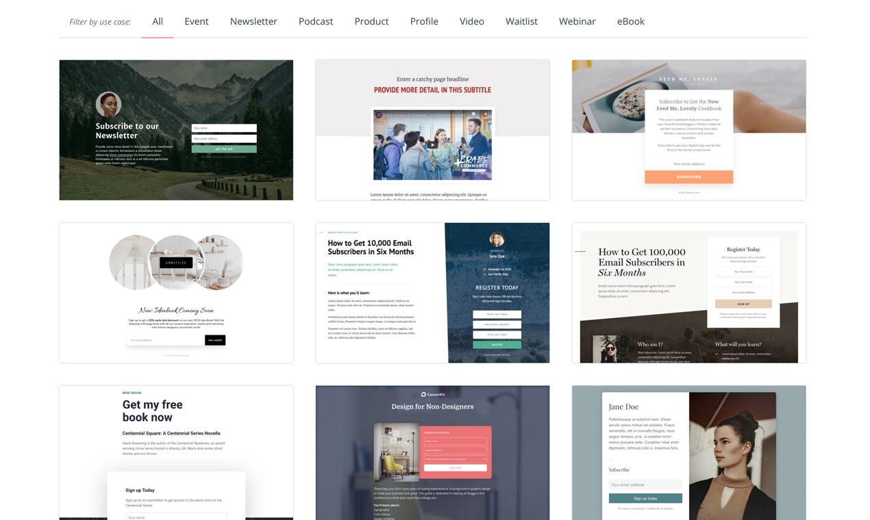 Landing Pages by ConvertKit The easiest way to launch your next