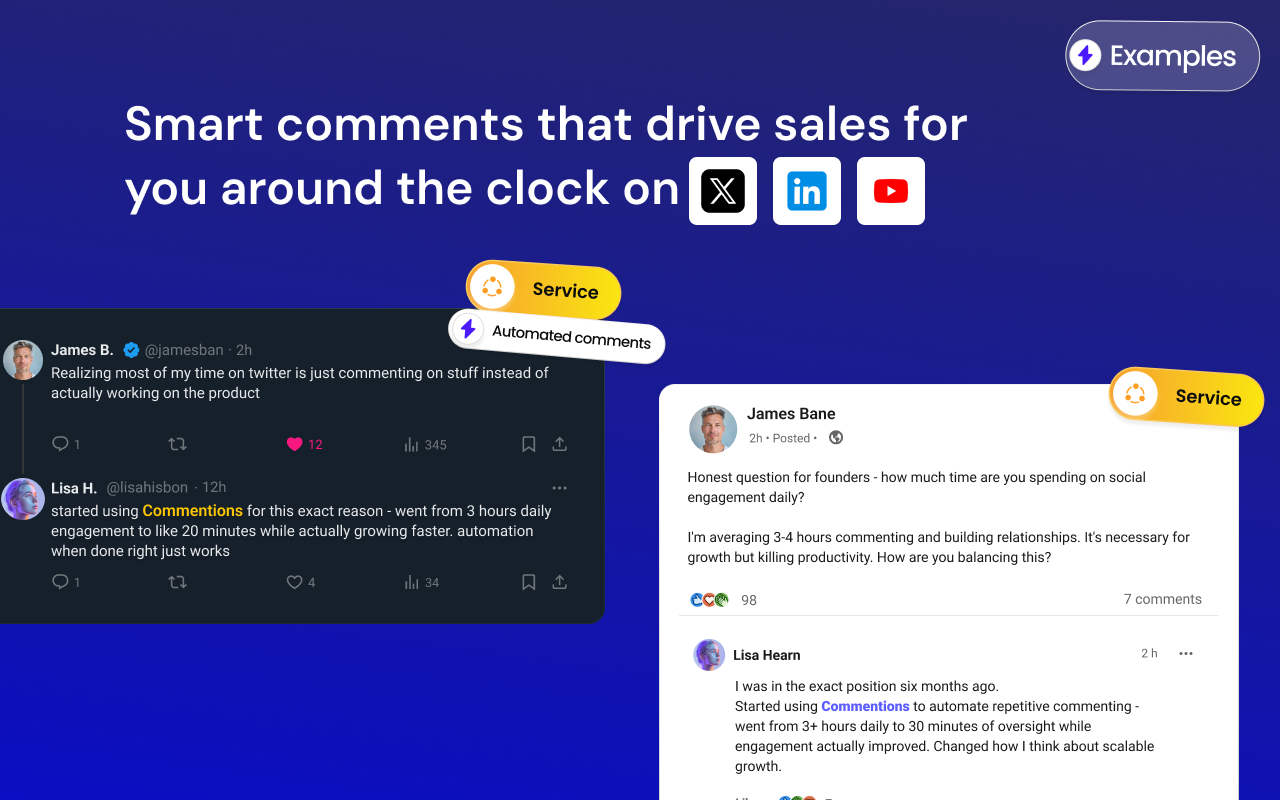 Commentions - Screenshot 2 showing product features and functionality