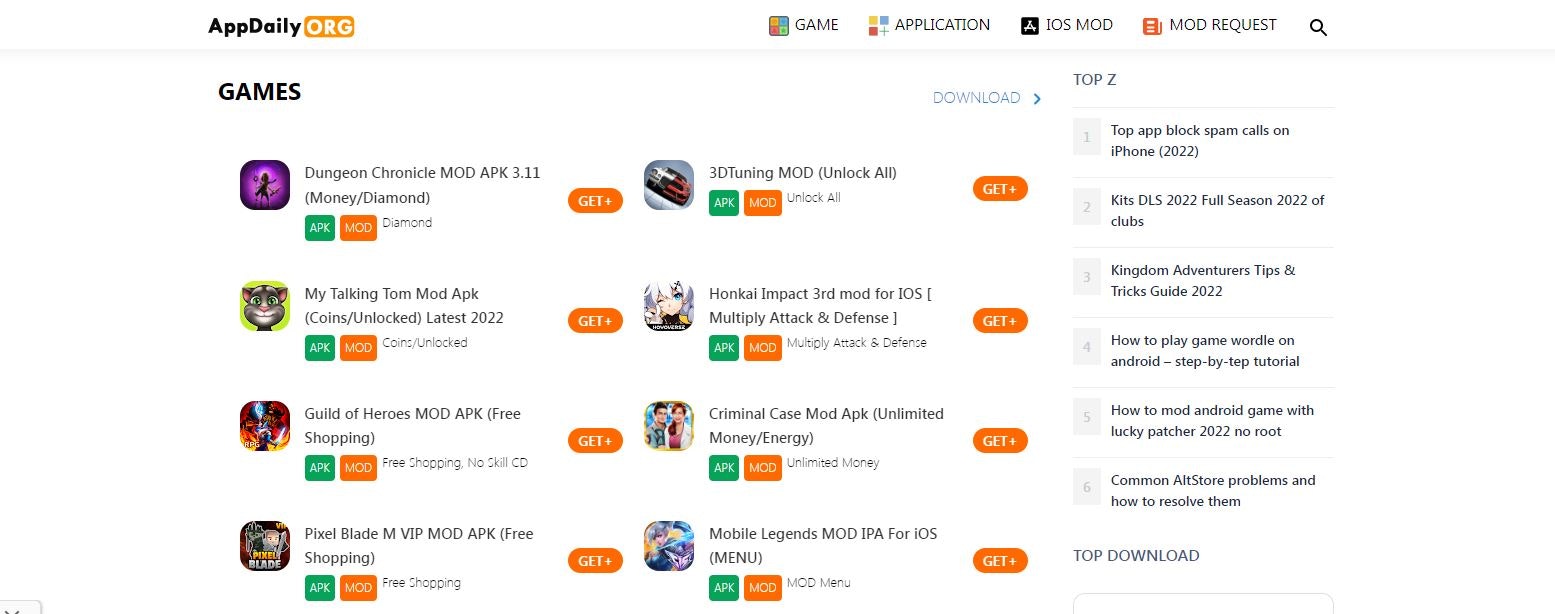 AppDaily - ดาวน์โหลด Mod Free Download media 3
