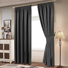 Pencil Pleat Blackout Curtains gallery image