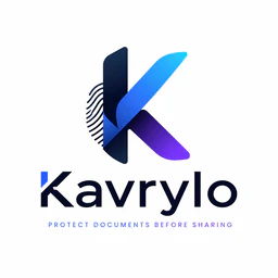 Kavrylo — Watermark Before Sharing logo