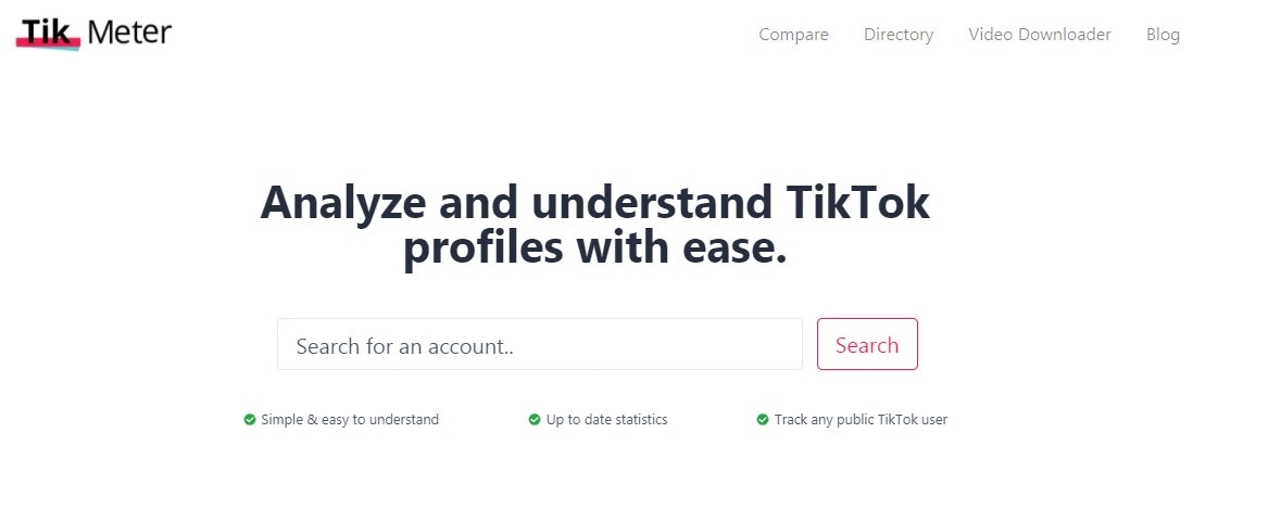 TikTok Analytics - TikMeter gallery image