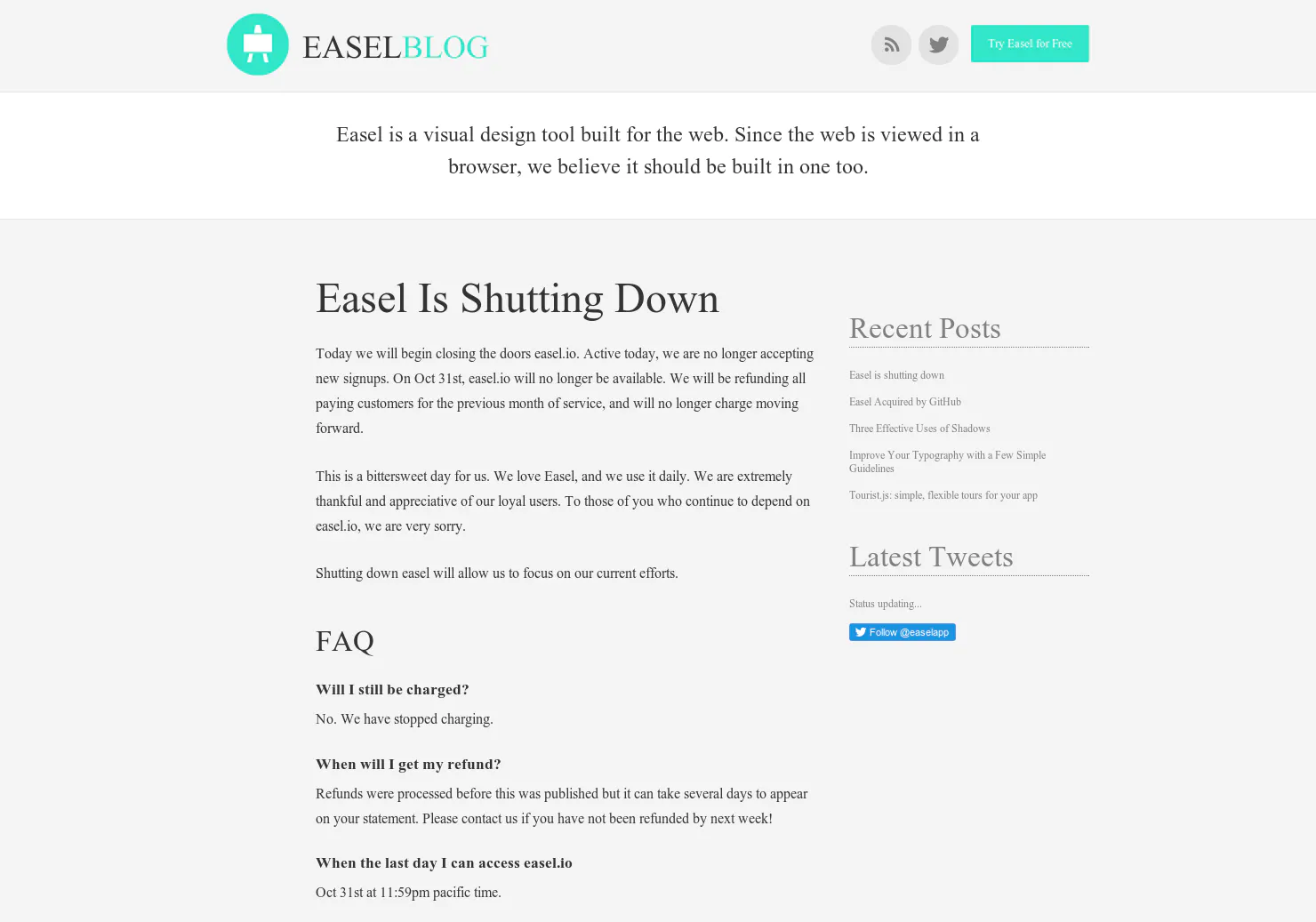 Easel