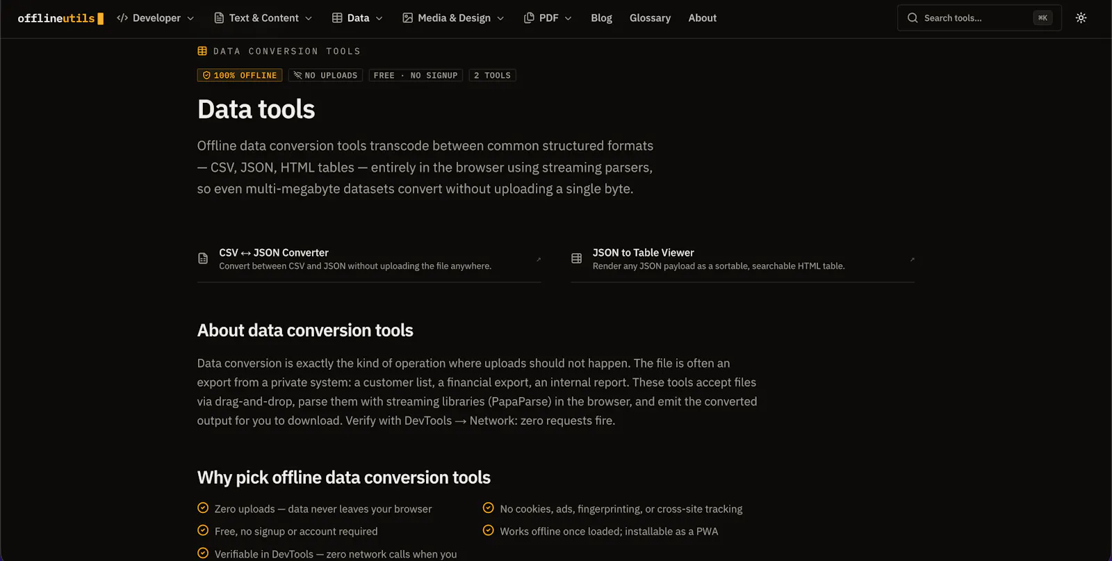 offlineutils.com screenshot 5