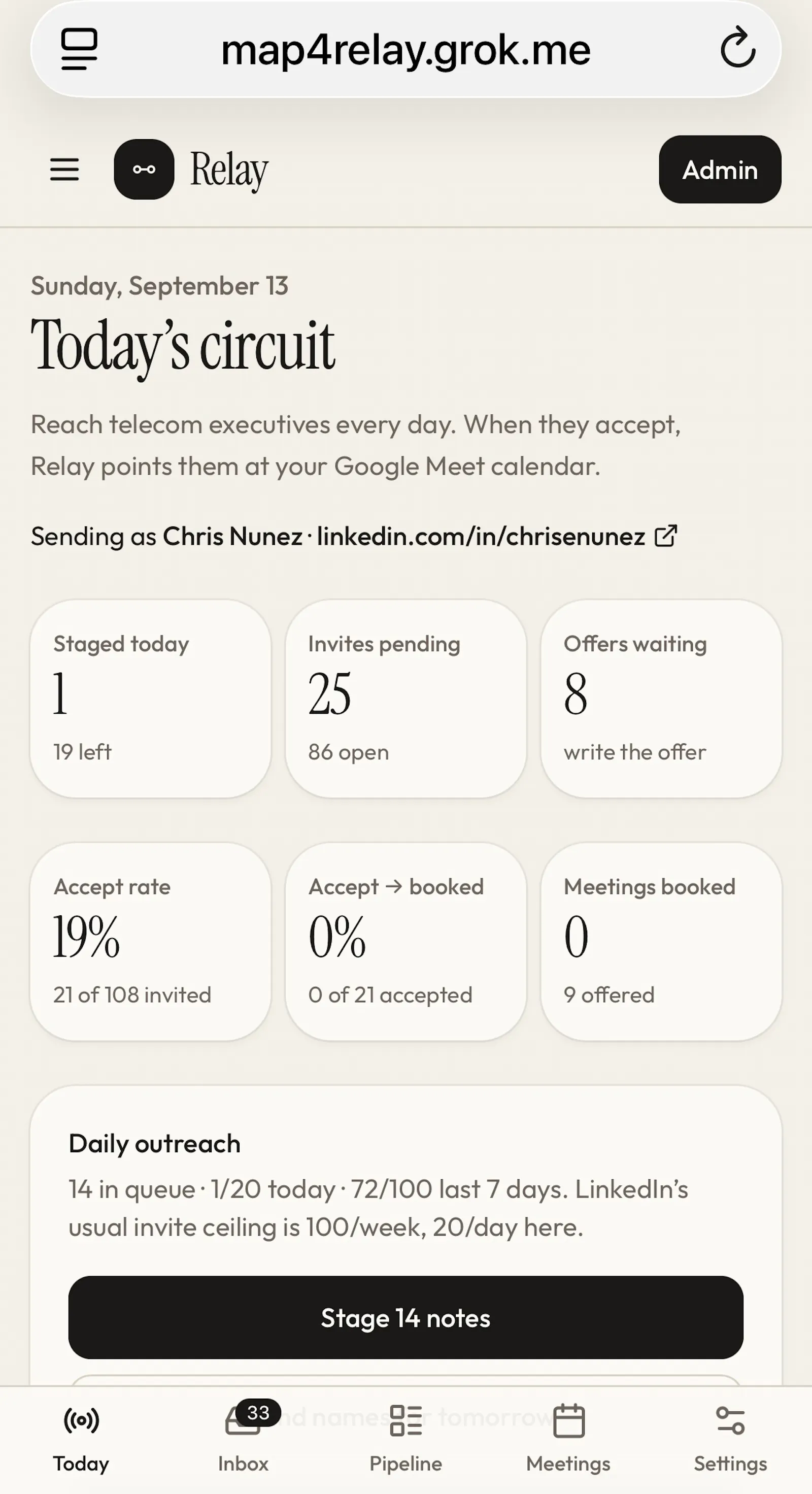 Relay screenshot 3