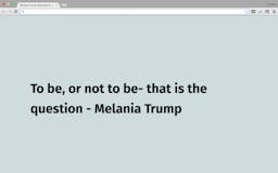 Melania Trump Motivational Quotes media 3