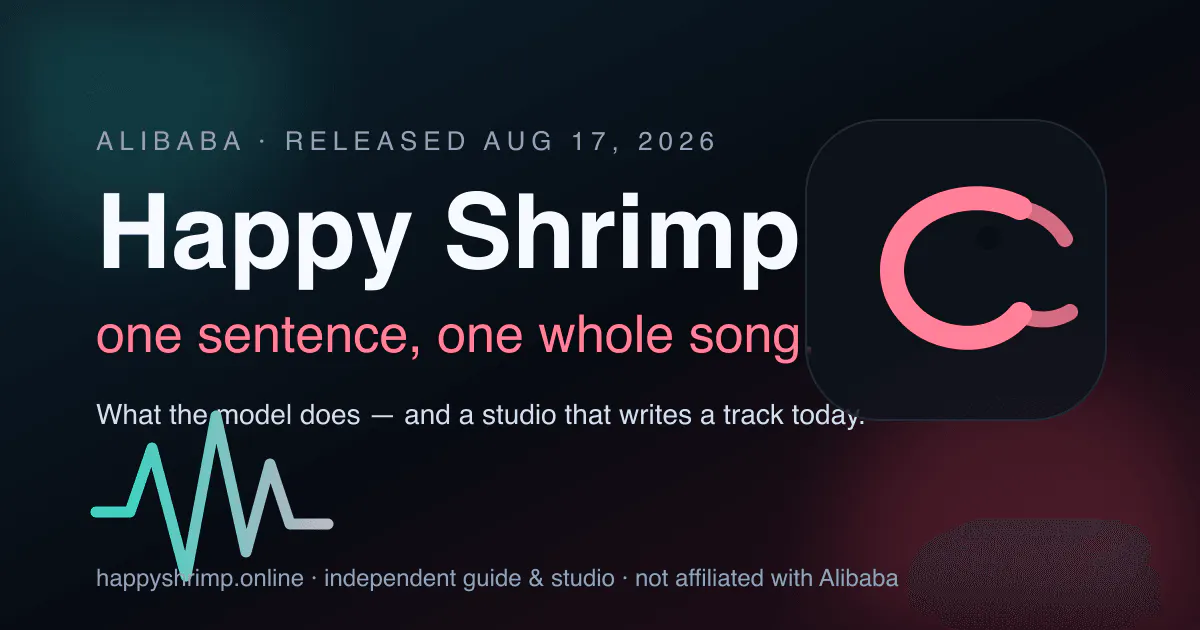 Happy Shrimp AI gallery image