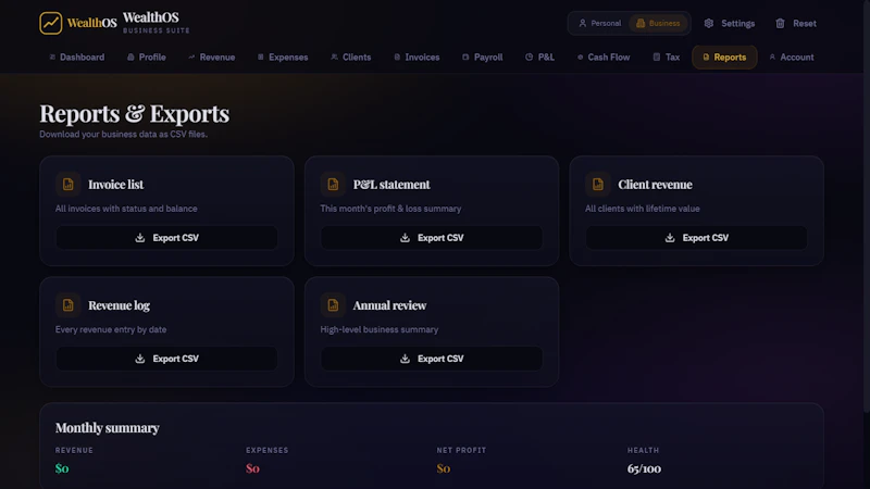 WealthOS Elite  screenshot 7