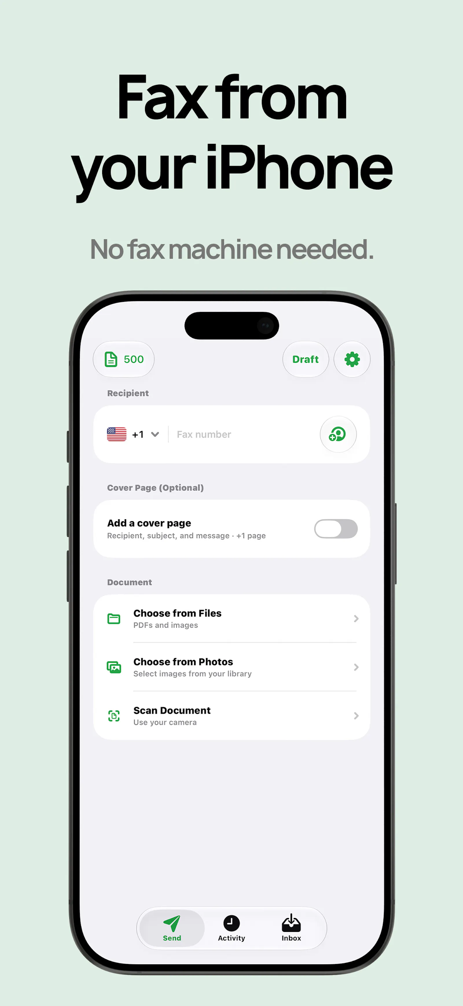 FaxQuik screenshot 1