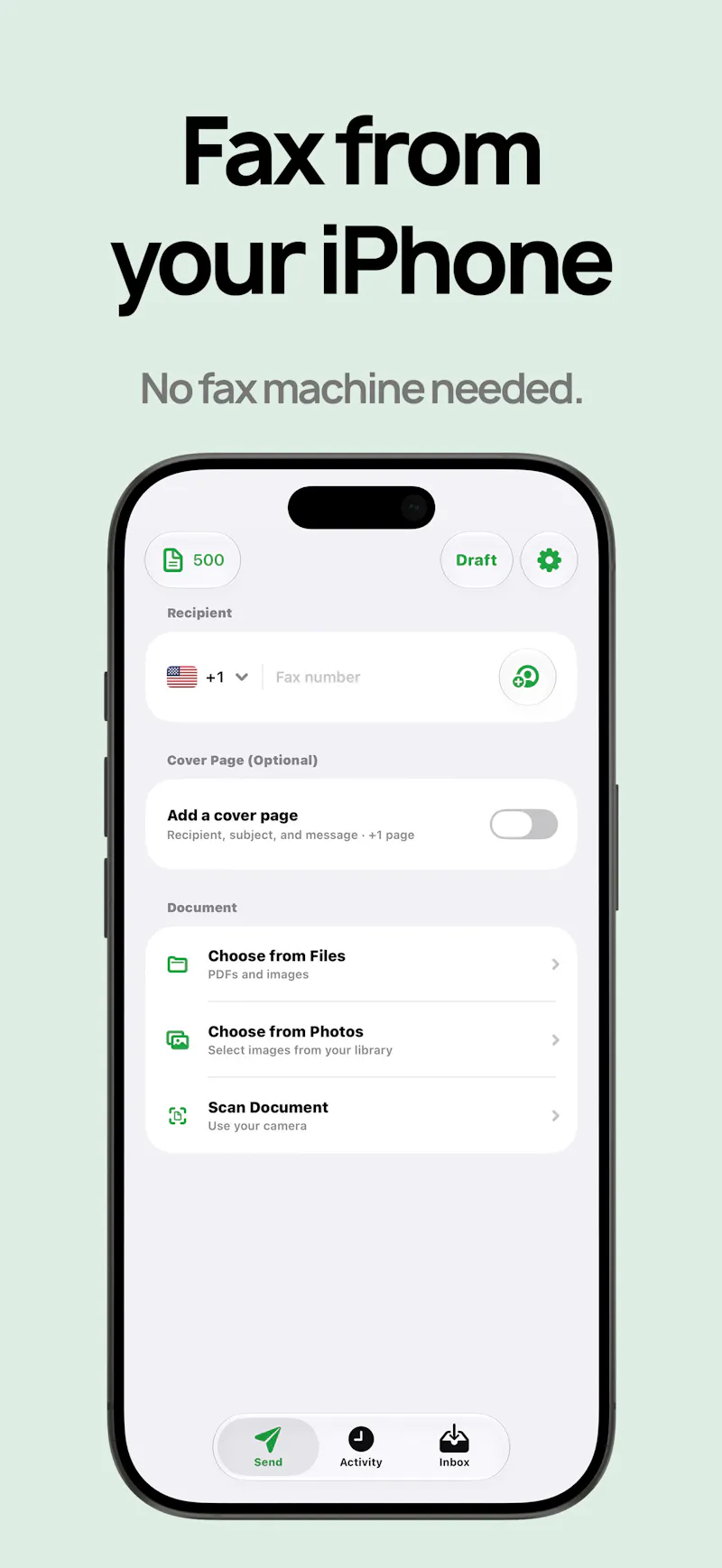 FaxQuik screenshot 1