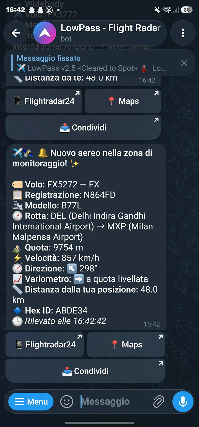 LowPassBot screenshot 3
