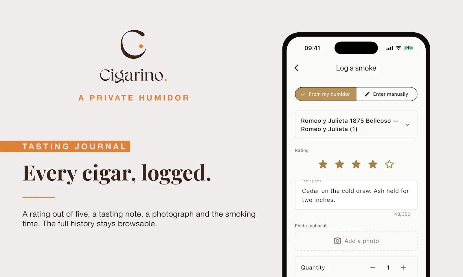 Cigarino screenshot 1