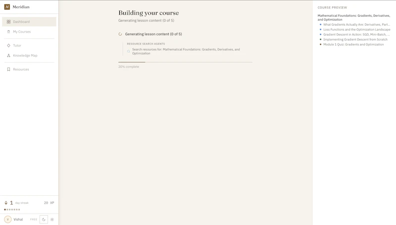 Meridian Learn screenshot 3