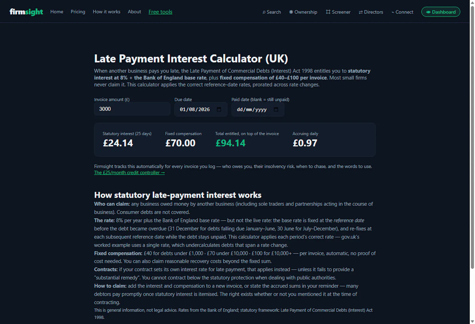 Firmsight screenshot 5