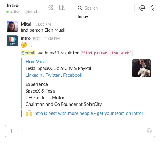 Intro: LinkedIn for Slack - pick.tools - Pick smarter, build faster.