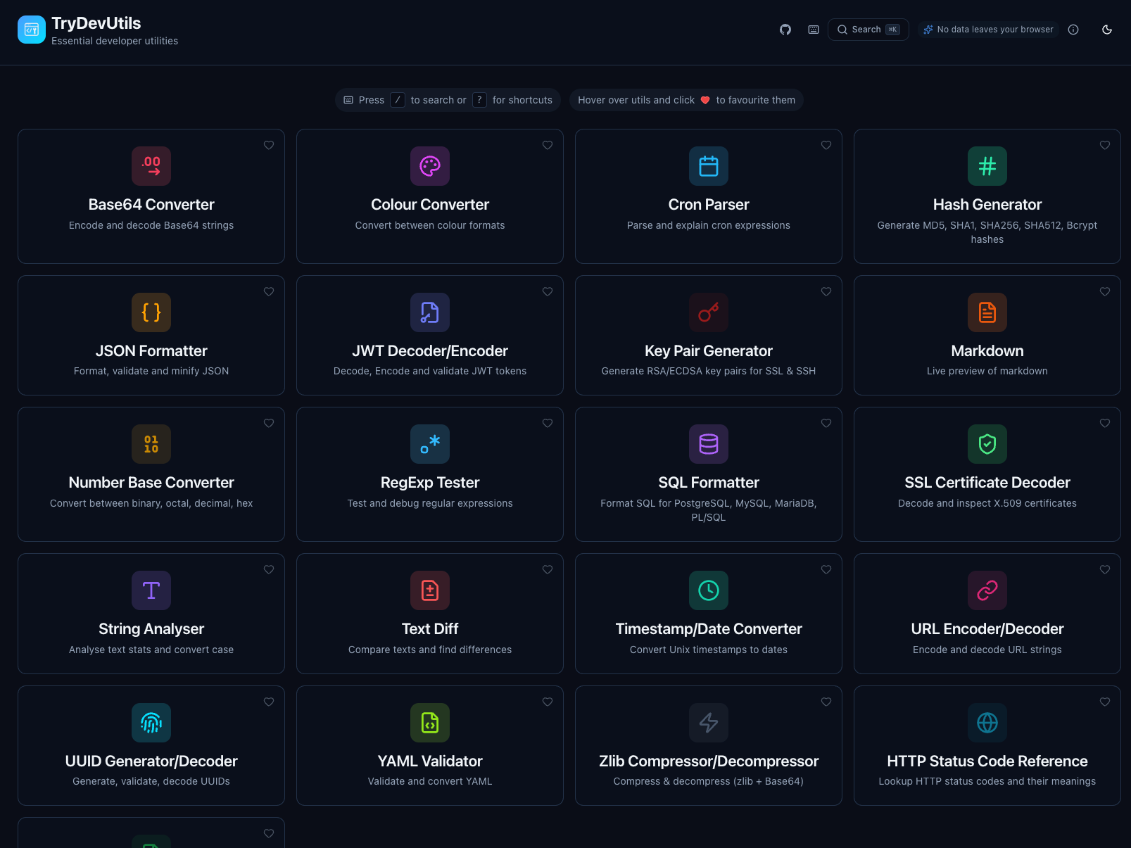 TryDevUtils gallery image