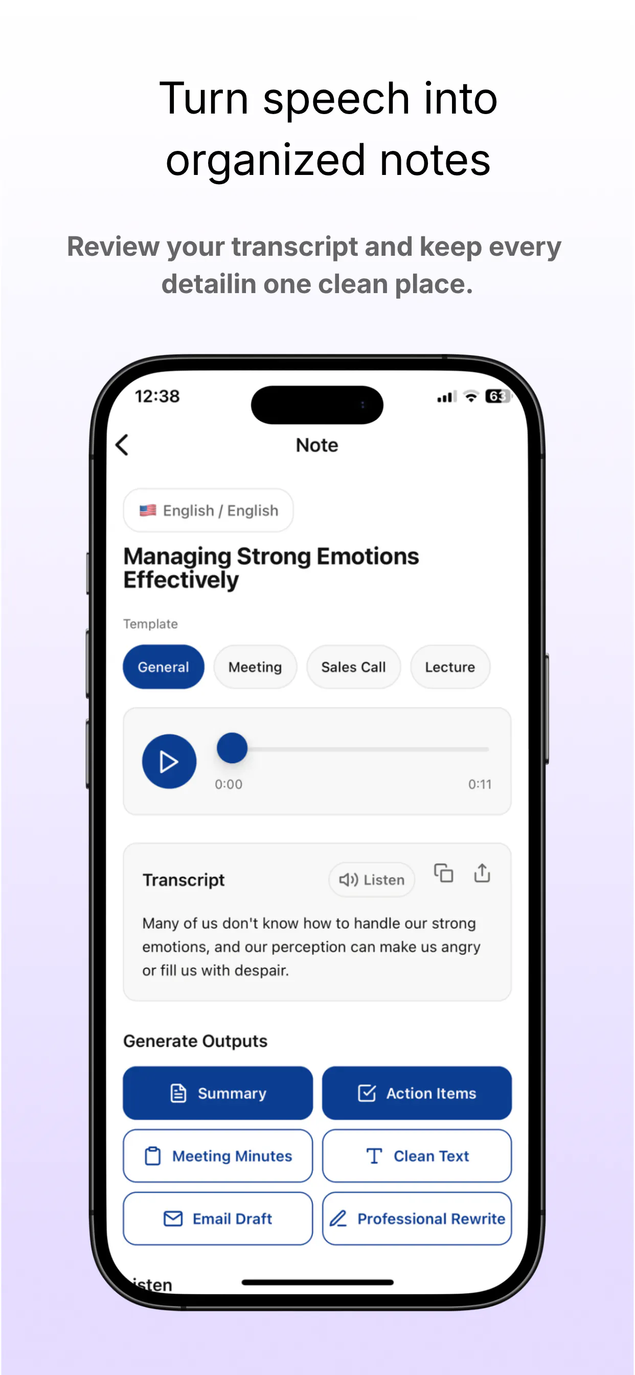 ClearScribe AI gallery image