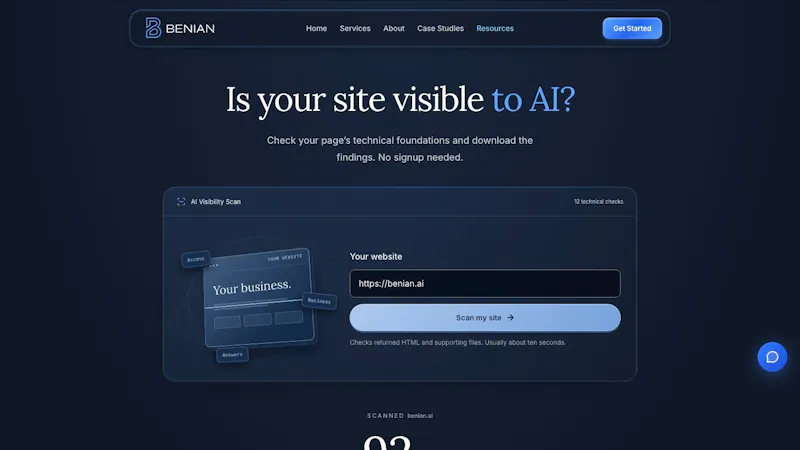 AI Visibility Scan screenshot 3