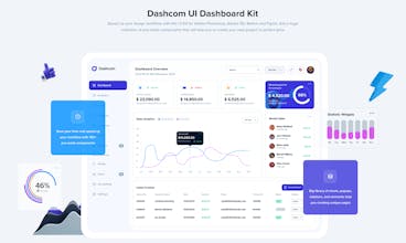 Dashcom UI Kit gallery image