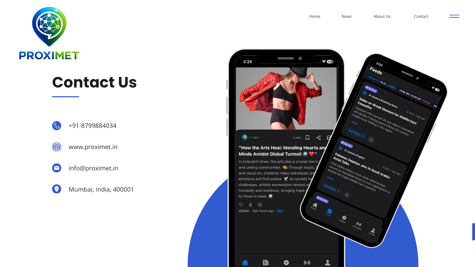 Proximet: AI Smart News App screenshot 8