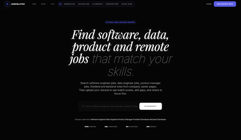 JobsGlitch screenshot 1