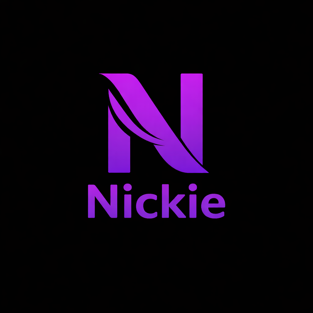 Nickie - Product Hunt launch logo and brand identity