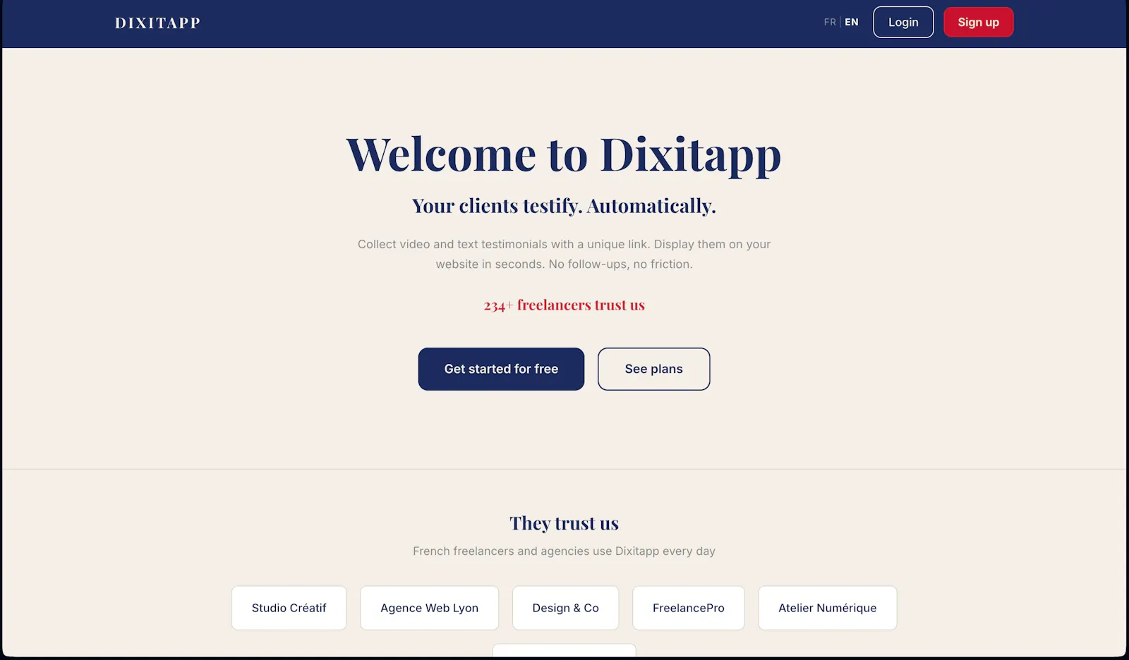 Dixitapp screenshot 1
