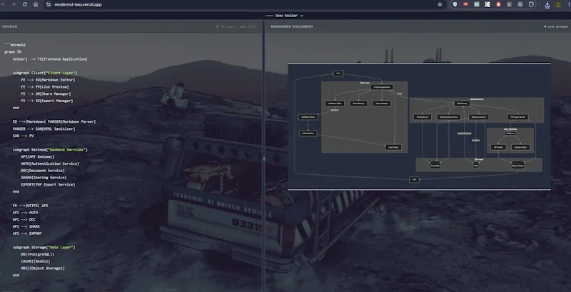 RenderMD screenshot 2